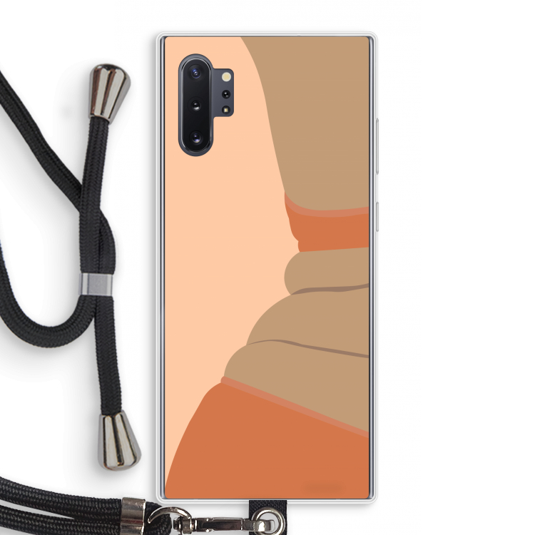 Bikini: Samsung Galaxy Note 10 Plus Transparant Hoesje met koord
