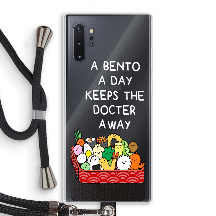 Bento a day: Samsung Galaxy Note 10 Plus Transparant Hoesje met koord