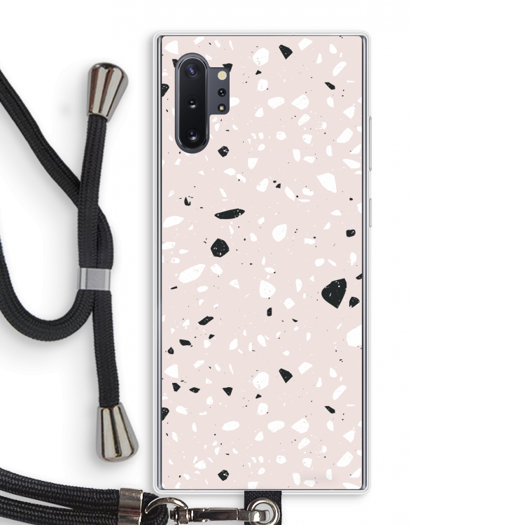 Terrazzo N°20: Samsung Galaxy Note 10 Plus Transparant Hoesje met koord