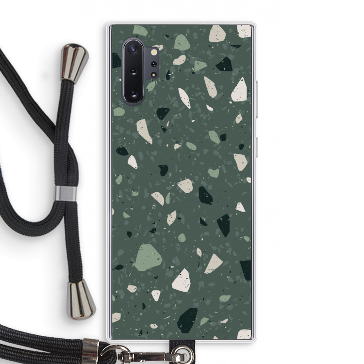 Terrazzo N°19: Samsung Galaxy Note 10 Plus Transparant Hoesje met koord