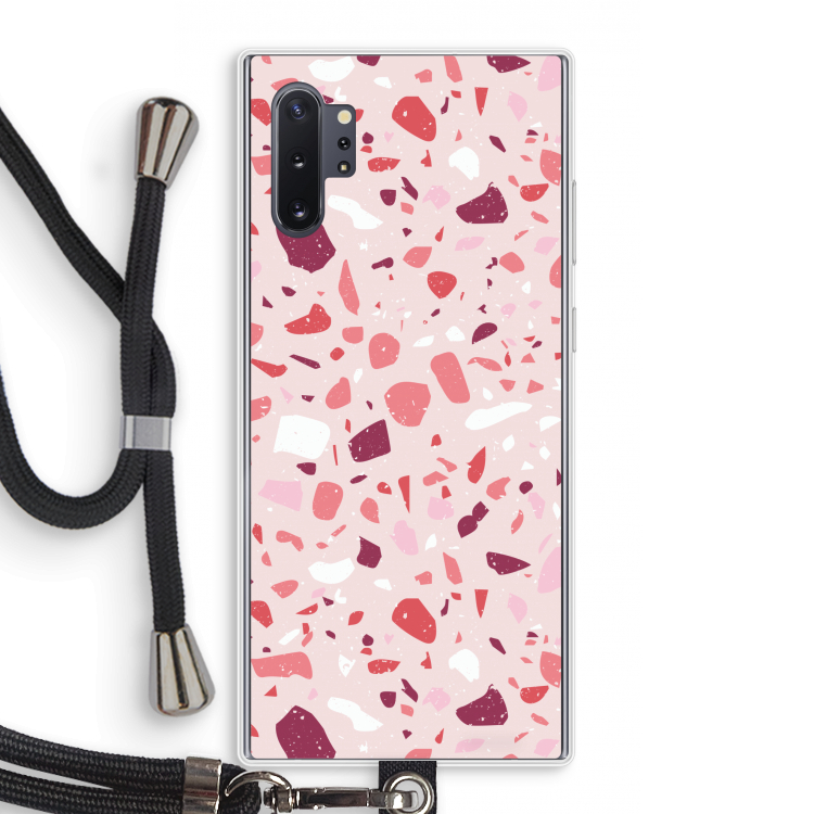 Terrazzo N°15: Samsung Galaxy Note 10 Plus Transparant Hoesje met koord