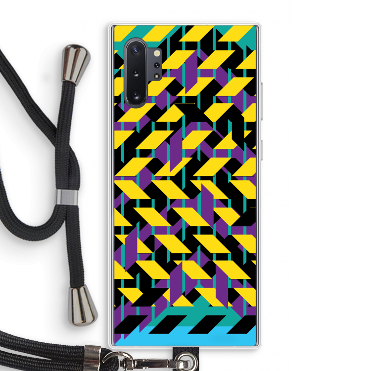 Skew Bee 3: Samsung Galaxy Note 10 Plus Transparant Hoesje met koord