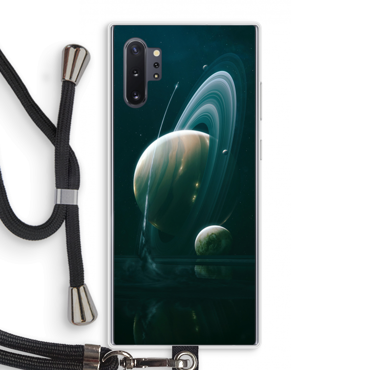 Mercurius: Samsung Galaxy Note 10 Plus Transparant Hoesje met koord
