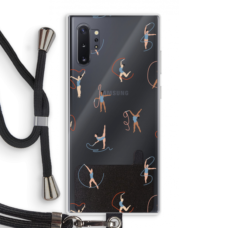 Dancing #3: Samsung Galaxy Note 10 Plus Transparant Hoesje met koord