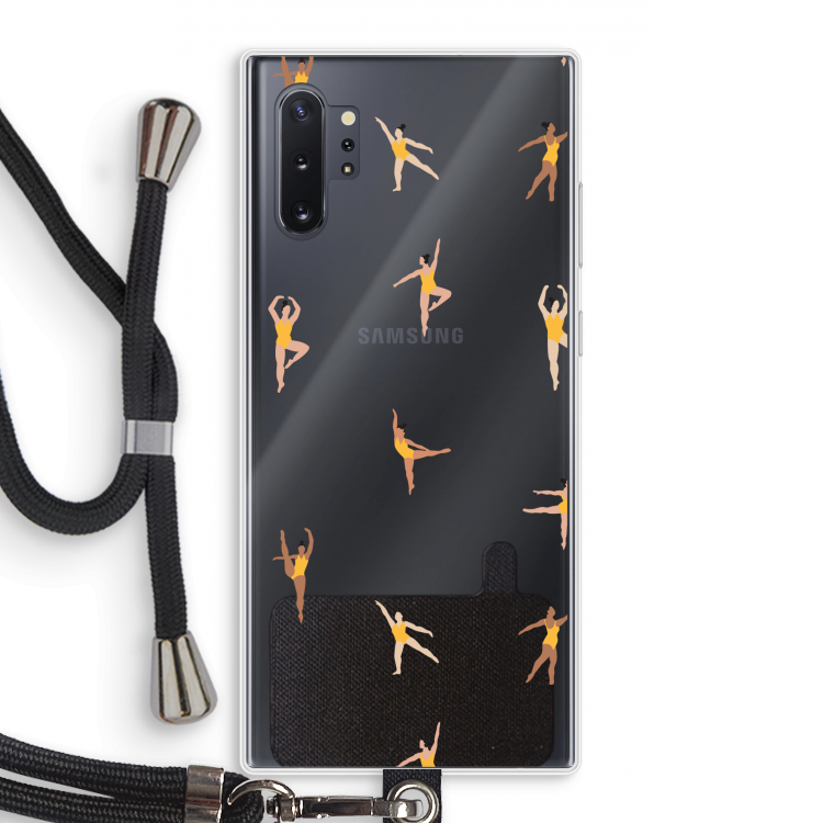Dans #2: Samsung Galaxy Note 10 Plus Transparant Hoesje met koord