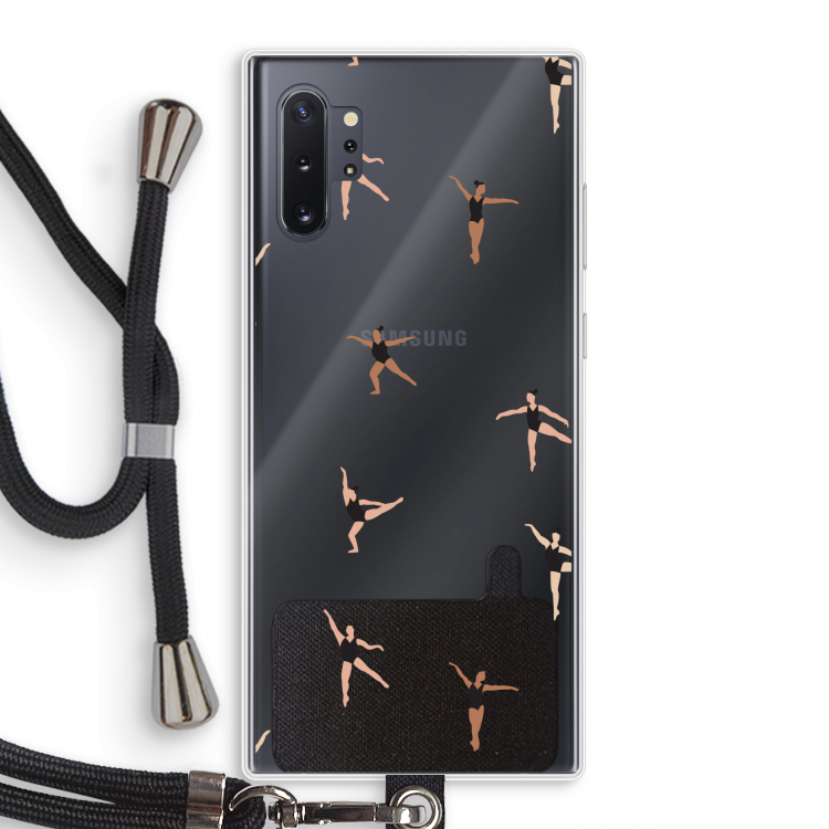 Dancing #1: Samsung Galaxy Note 10 Plus Transparant Hoesje met koord