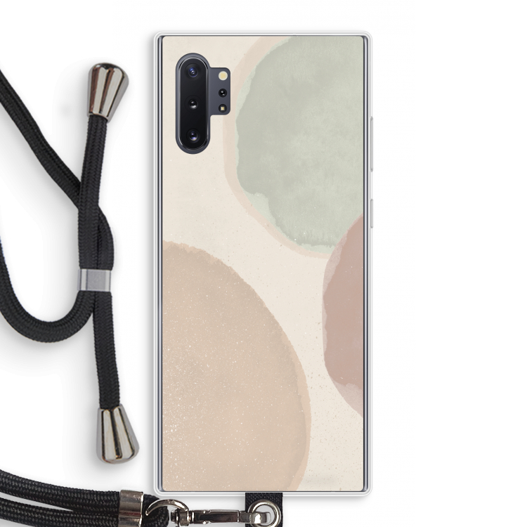 Geo #8: Samsung Galaxy Note 10 Plus Transparant Hoesje met koord