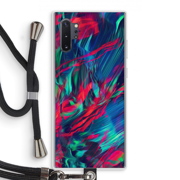 Pilgrims Of The Sea: Samsung Galaxy Note 10 Plus Transparant Hoesje met koord