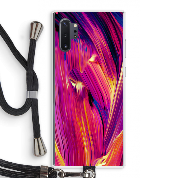 Phoenix: Samsung Galaxy Note 10 Plus Transparant Hoesje met koord