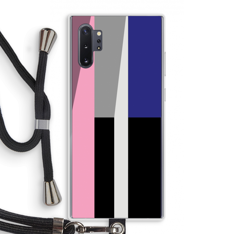 Gestalte 4: Samsung Galaxy Note 10 Plus Transparant Hoesje met koord