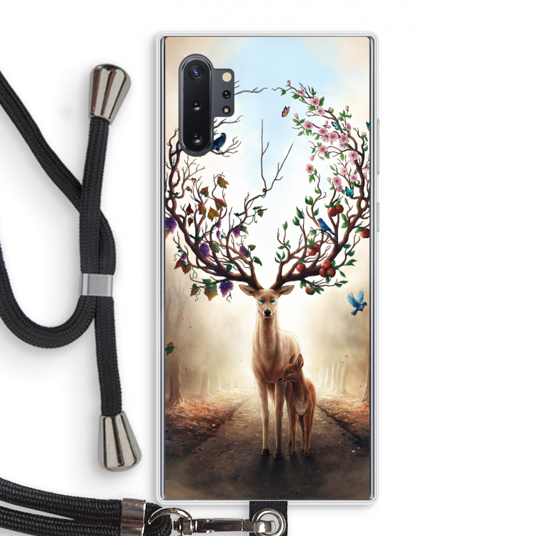 Seasons Change: Samsung Galaxy Note 10 Plus Transparant Hoesje met koord