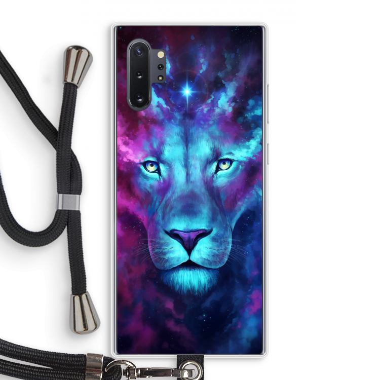 Firstborn: Samsung Galaxy Note 10 Plus Transparant Hoesje met koord