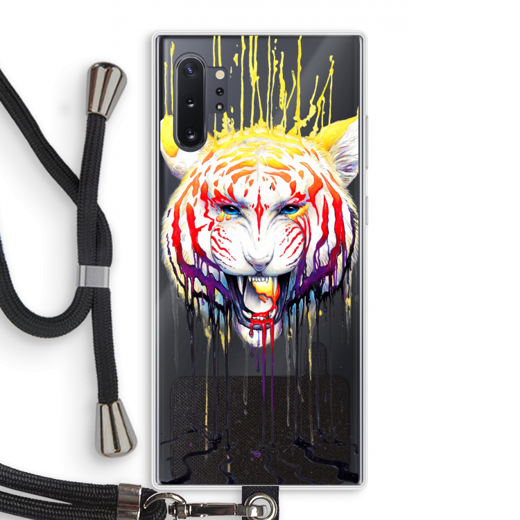 Fading: Samsung Galaxy Note 10 Plus Transparant Hoesje met koord