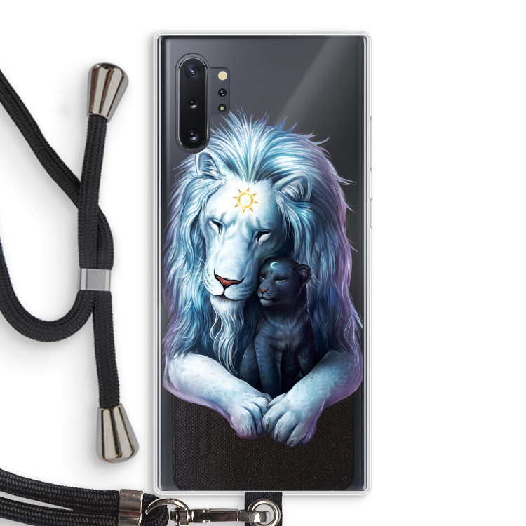 Child Of Light: Samsung Galaxy Note 10 Plus Transparant Hoesje met koord