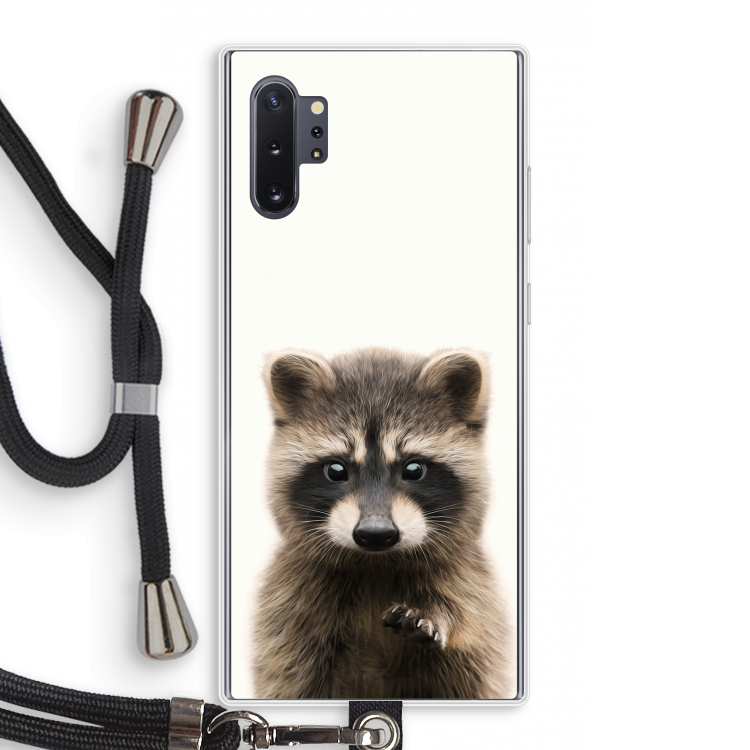 Rocco: Samsung Galaxy Note 10 Plus Transparant Hoesje met koord