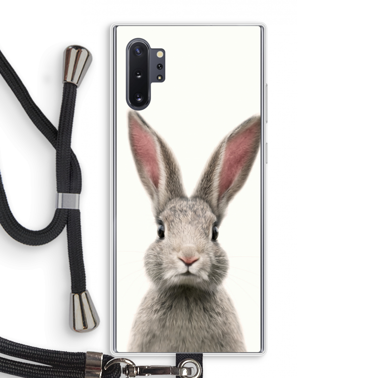 Daisy: Samsung Galaxy Note 10 Plus Transparant Hoesje met koord