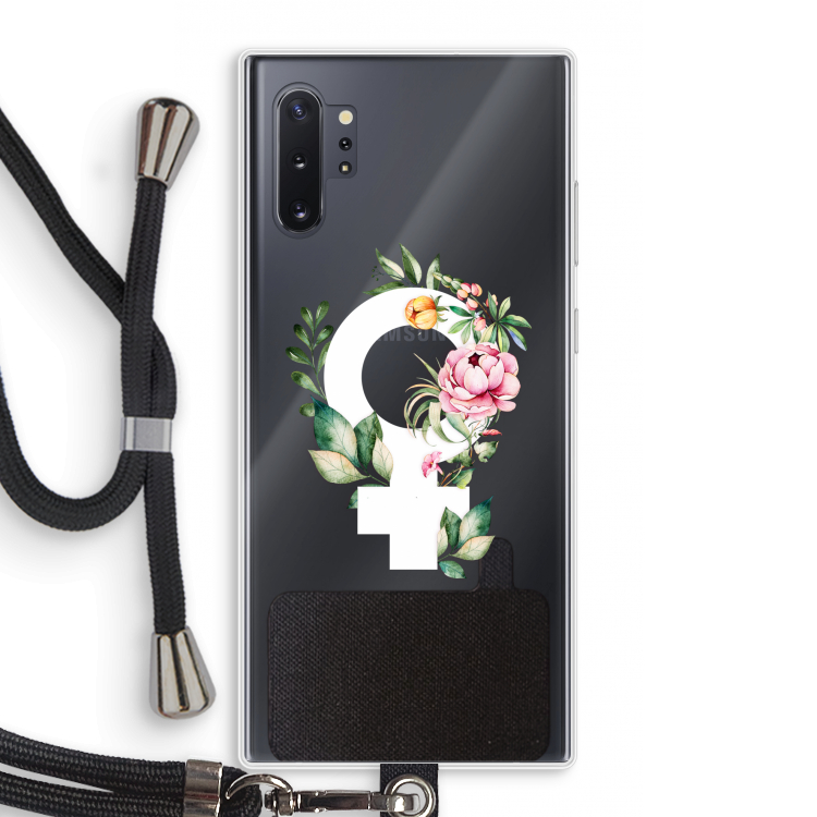 Venus: Samsung Galaxy Note 10 Plus Transparant Hoesje met koord
