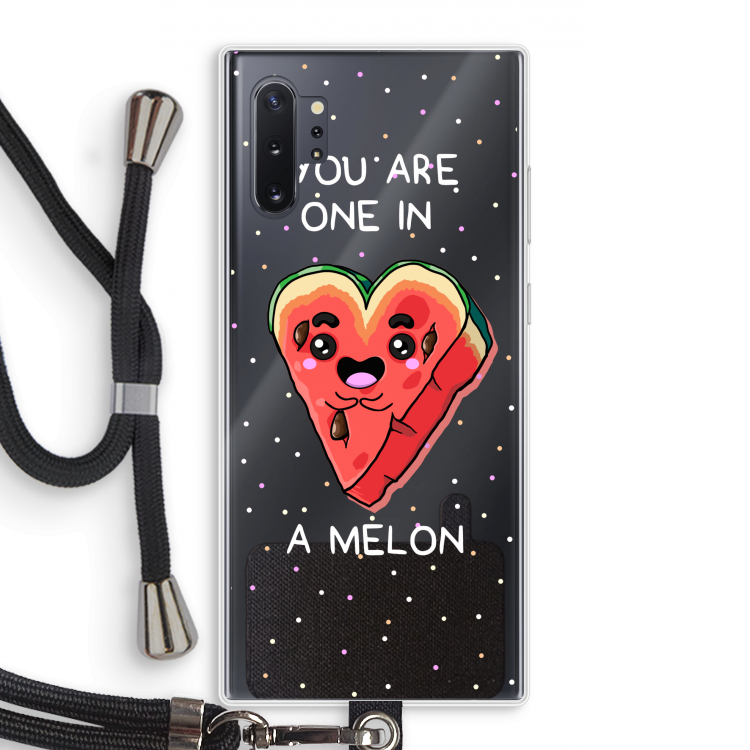 One In A Melon: Samsung Galaxy Note 10 Plus Transparant Hoesje met koord