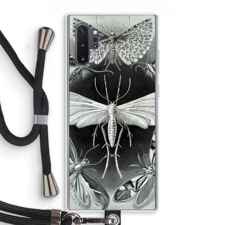 Haeckel Tineida: Samsung Galaxy Note 10 Plus Transparant Hoesje met koord