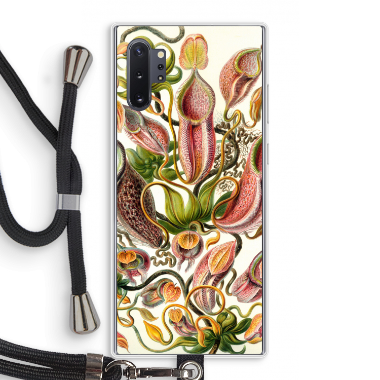 Haeckel Nepenthaceae: Samsung Galaxy Note 10 Plus Transparant Hoesje met koord