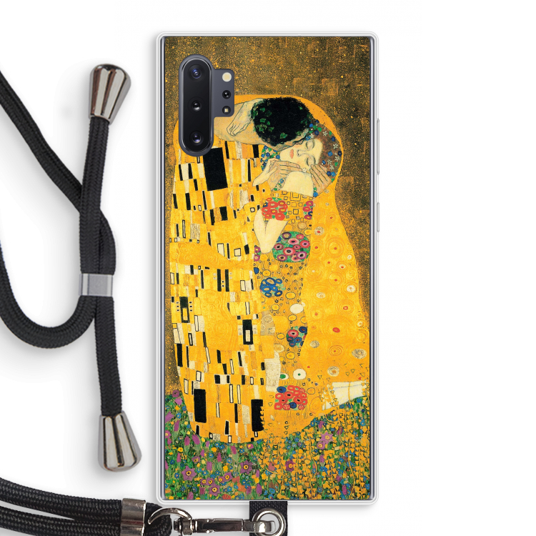Der Kuss: Samsung Galaxy Note 10 Plus Transparant Hoesje met koord
