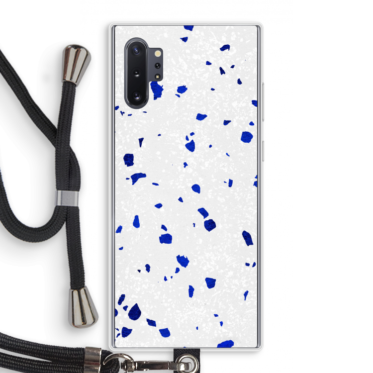 Terrazzo N°5: Samsung Galaxy Note 10 Plus Transparant Hoesje met koord