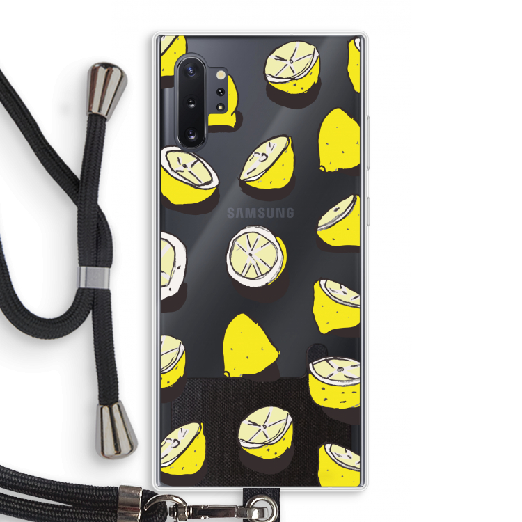 When Life Gives You Lemons...: Samsung Galaxy Note 10 Plus Transparant Hoesje met koord