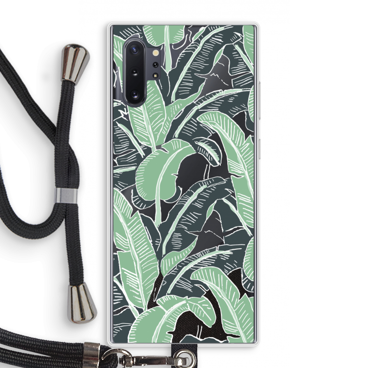 This Sh*t Is Bananas: Samsung Galaxy Note 10 Plus Transparant Hoesje met koord