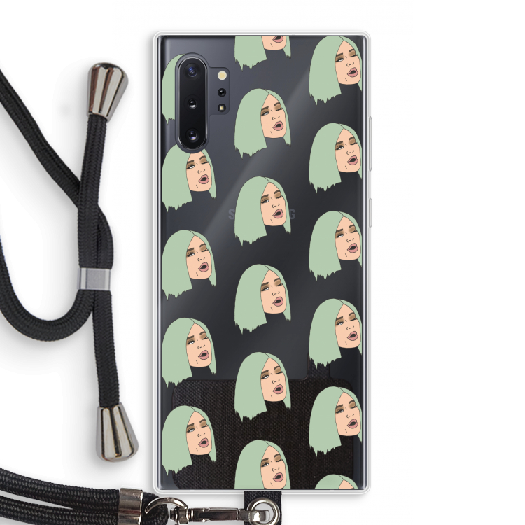 King Kylie: Samsung Galaxy Note 10 Plus Transparant Hoesje met koord