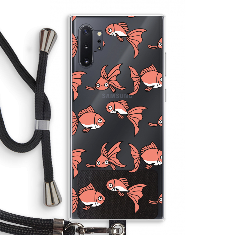 Blub: Samsung Galaxy Note 10 Plus Transparant Hoesje met koord