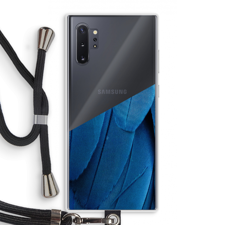 Pauw: Samsung Galaxy Note 10 Plus Transparant Hoesje met koord