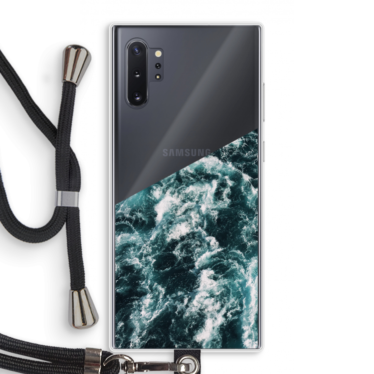 Zee golf: Samsung Galaxy Note 10 Plus Transparant Hoesje met koord