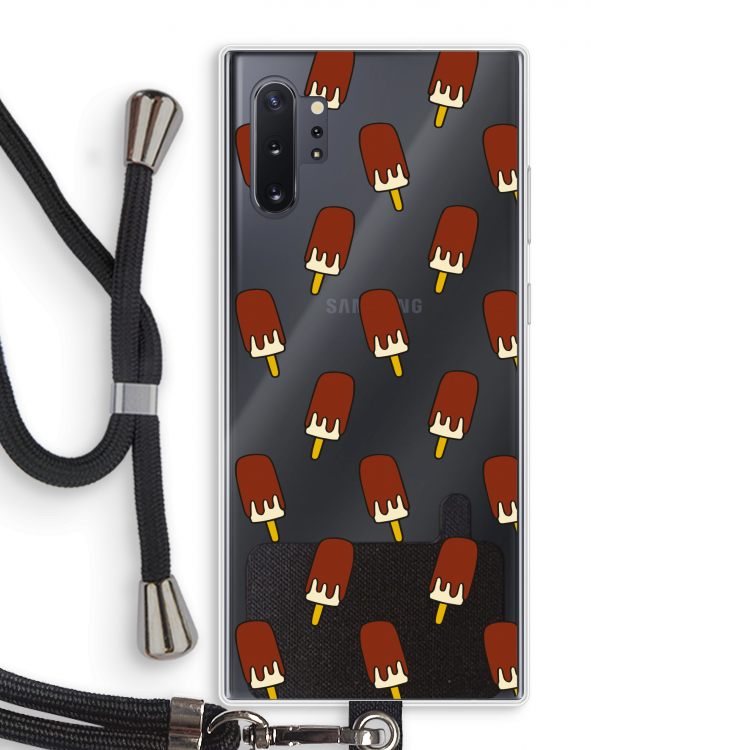 Yummy: Samsung Galaxy Note 10 Plus Transparant Hoesje met koord
