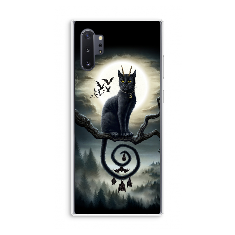 Moonlight Companions: Samsung Galaxy Note 10 Plus Transparant Hoesje