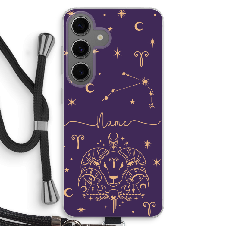 CaseCompany Transparentwithrope_stars_samsungs