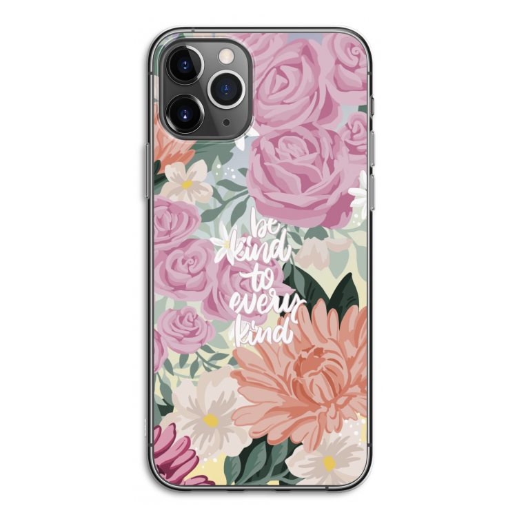 Kindness matters: iPhone 11 Pro Transparant Hoesje