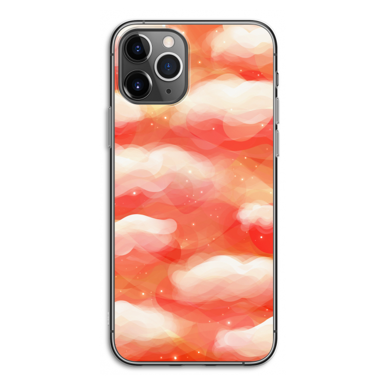 Lichte Wolken: iPhone 11 Pro Transparant Hoesje