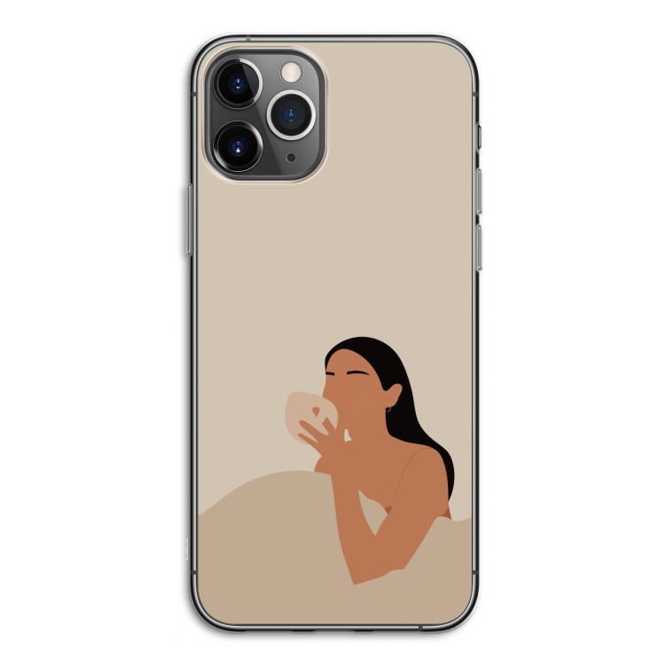 Fresh coffee: iPhone 11 Pro Transparant Hoesje