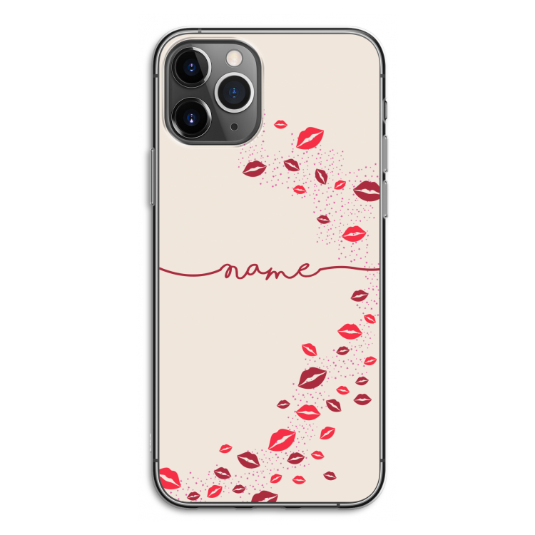 Kusjes: iPhone 11 Pro Transparant Hoesje
