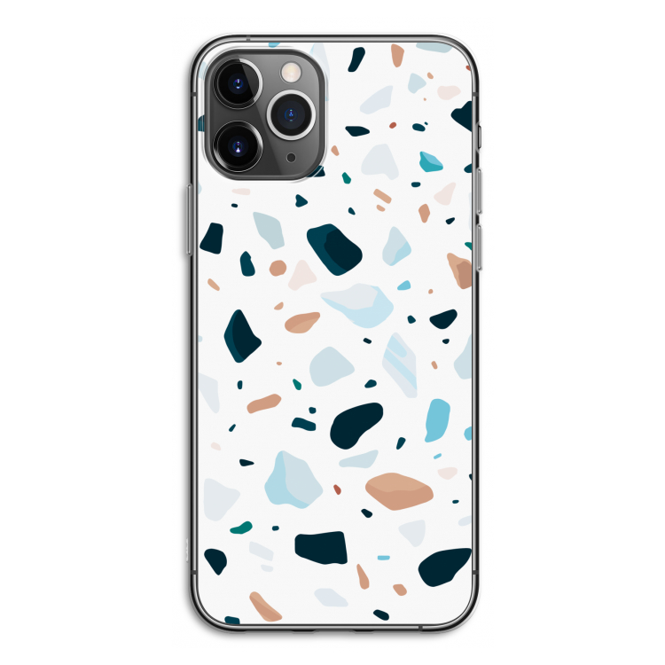 Terrazzo N°13: iPhone 11 Pro Transparant Hoesje