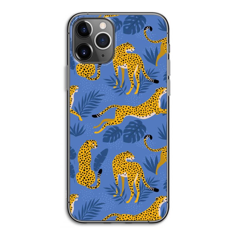 Luipaard: iPhone 11 Pro Transparant Hoesje