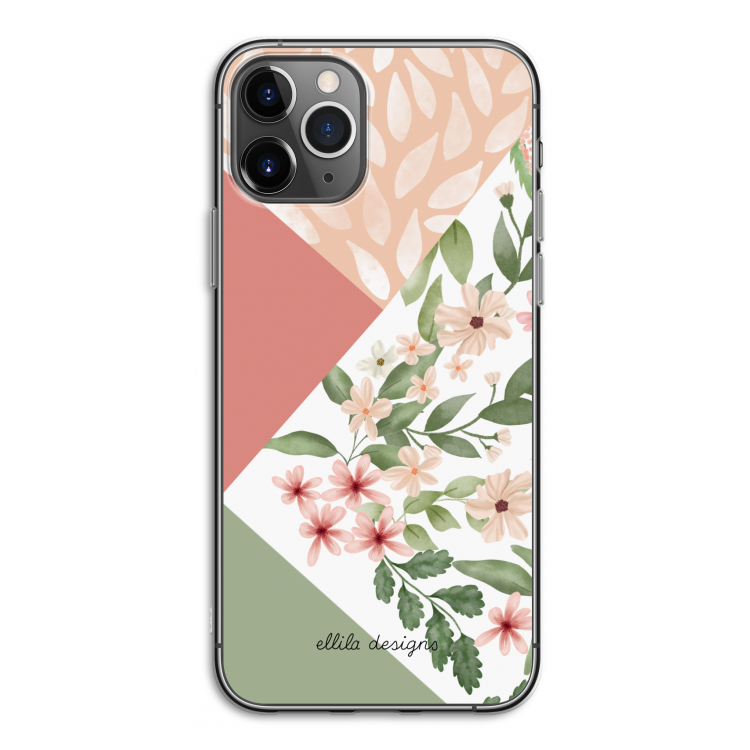 Sweet heaven geometrics: iPhone 11 Pro Transparant Hoesje