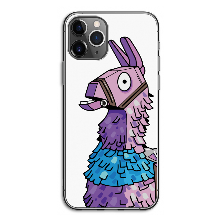 Lama: iPhone 11 Pro Transparant Hoesje