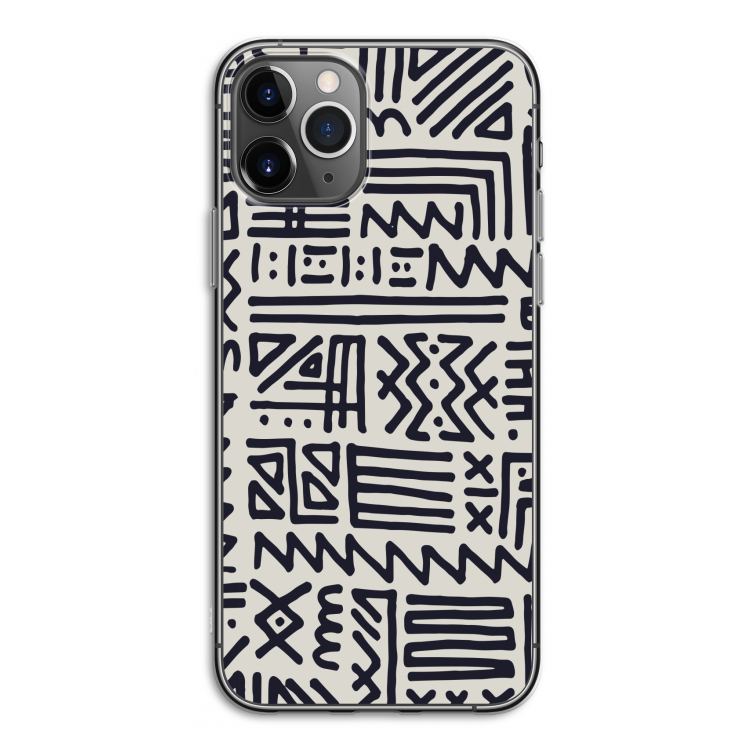 Marrakech print: iPhone 11 Pro Transparant Hoesje