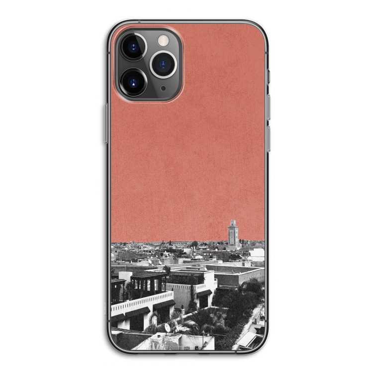 Marrakech Skyline : iPhone 11 Pro Transparant Hoesje