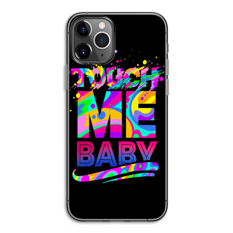 Touch Me: iPhone 11 Pro Transparant Hoesje