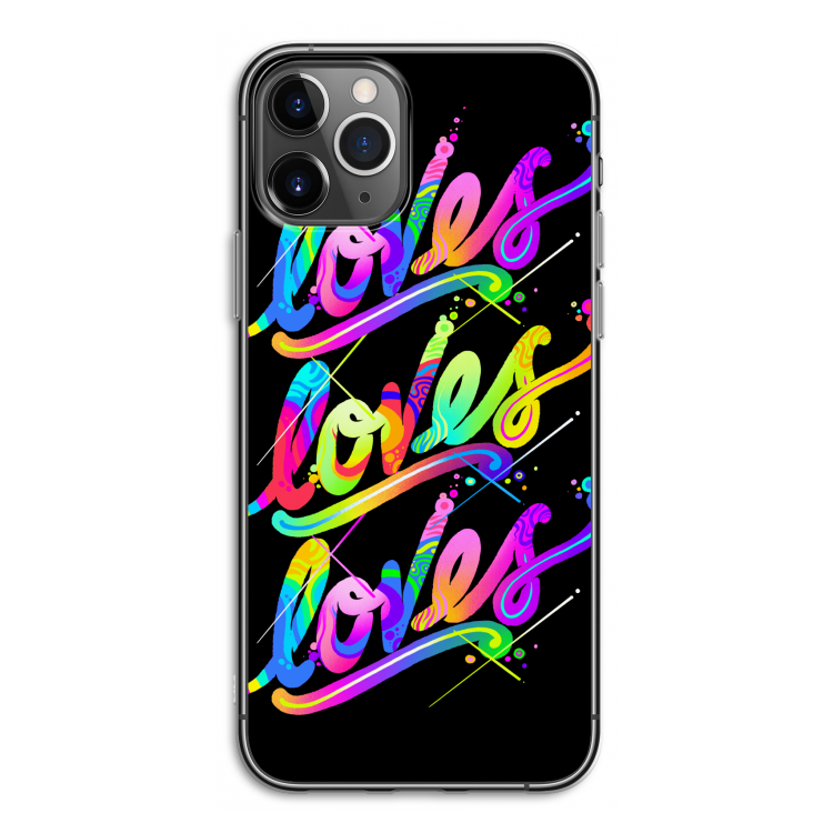 Loves: iPhone 11 Pro Transparant Hoesje