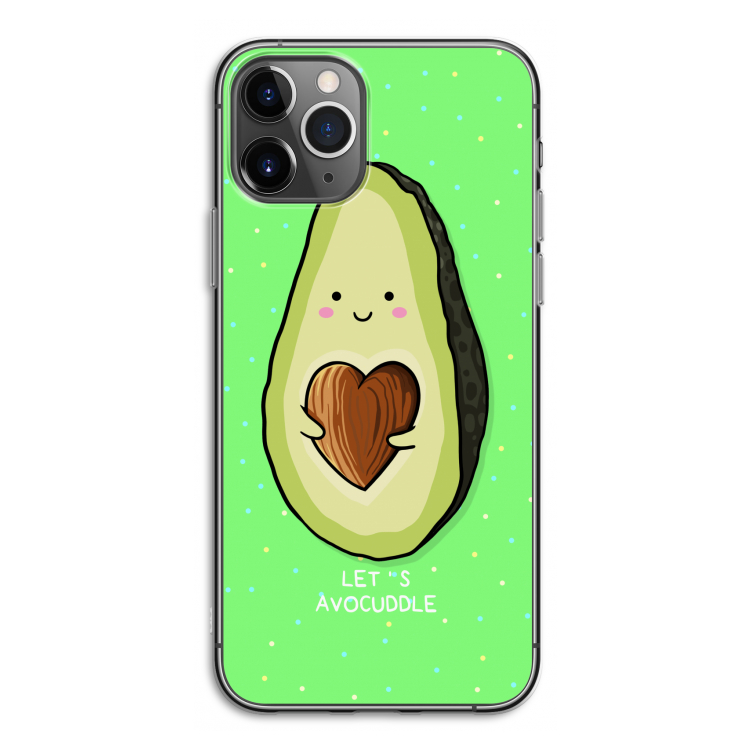 Avocuddle: iPhone 11 Pro Transparant Hoesje