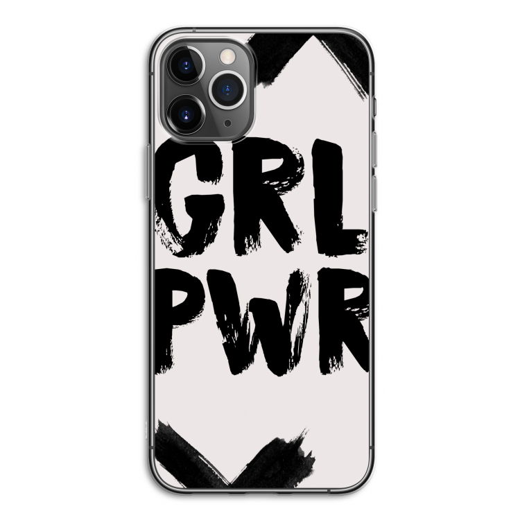 Girl Power #2: iPhone 11 Pro Transparant Hoesje