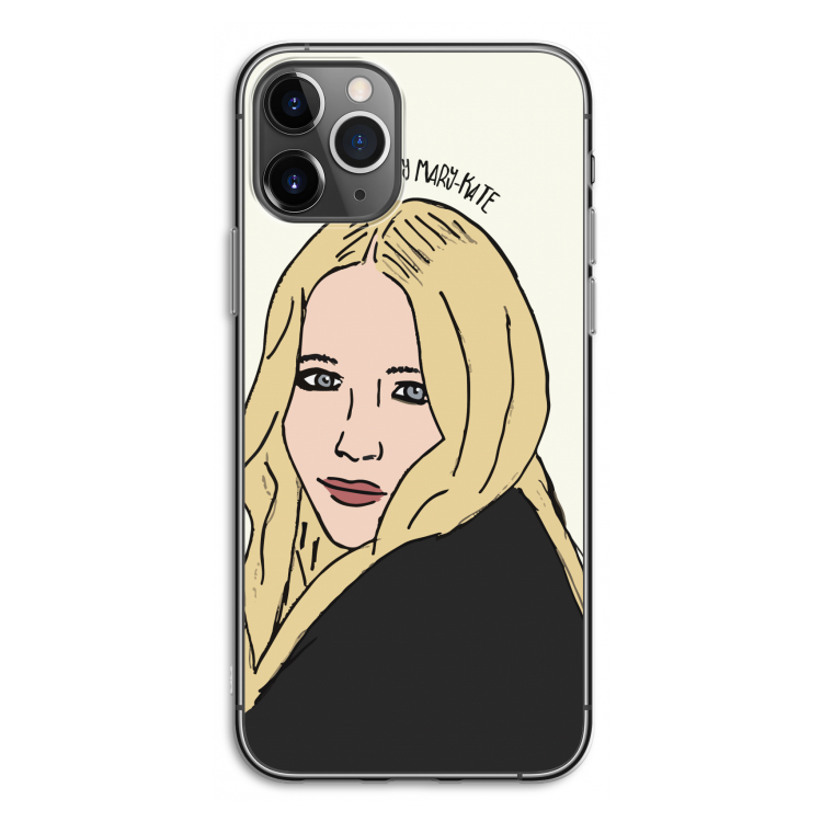 Mary Kate: iPhone 11 Pro Transparant Hoesje